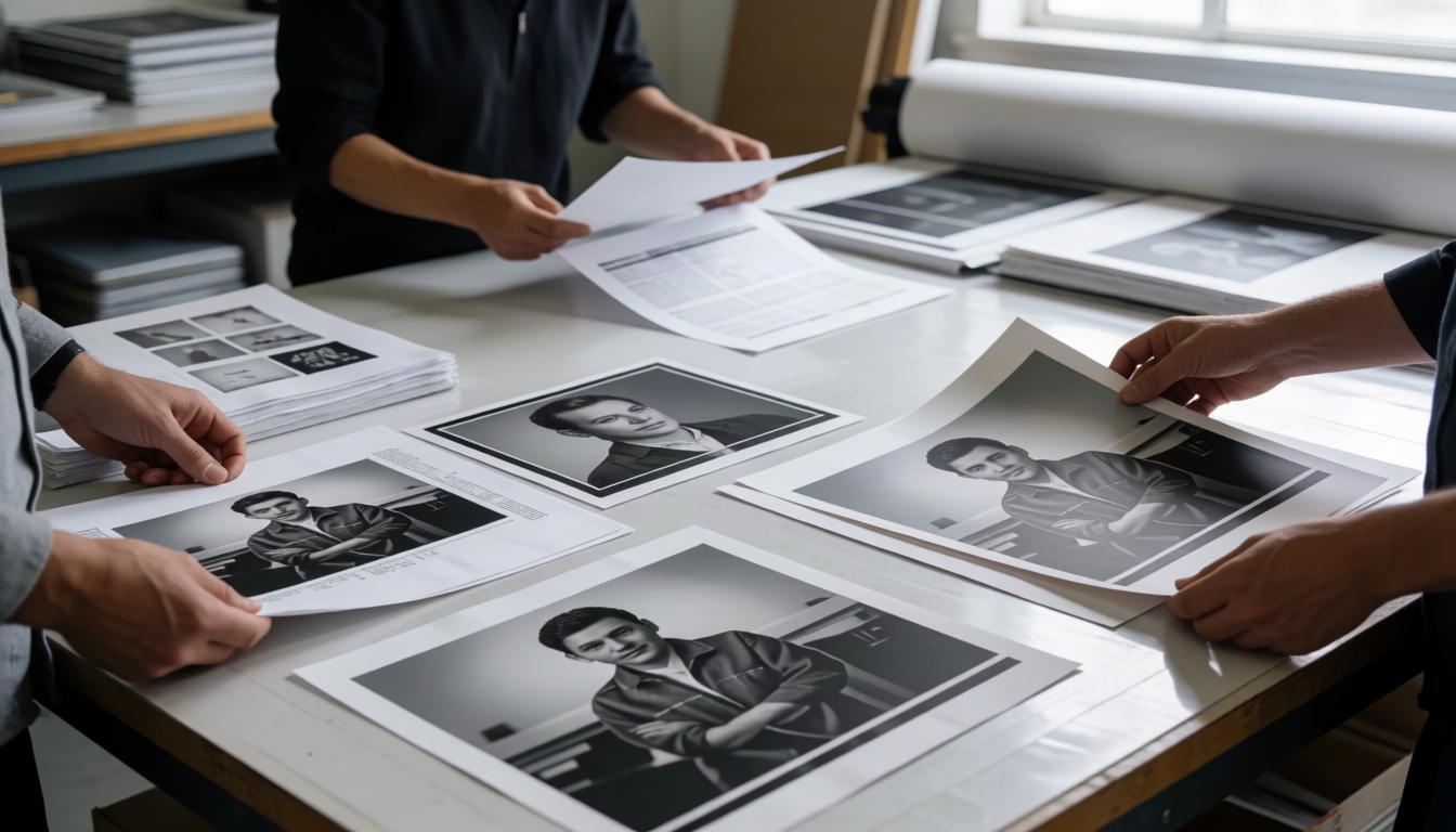Portfolio printing for presentations